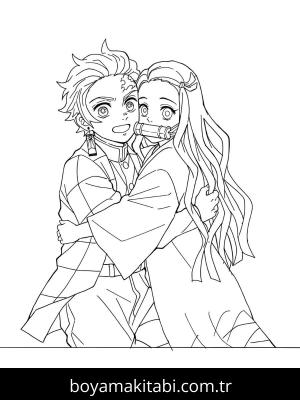 Tanjiro boyama sayfası 48911,  coloring page, 