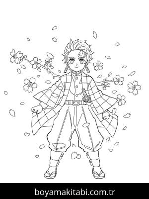 Tanjiro boyama sayfası 48904,  coloring page, 