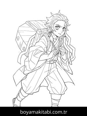 Tanjiro boyama sayfası 48920,  coloring page, 