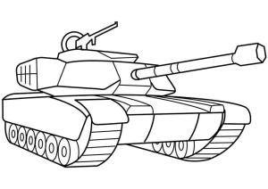 Tank boyama sayfası,  coloring page, Askeri Tank, 