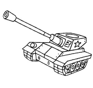 Tank boyama sayfası,  coloring page, Küçük Tank, 