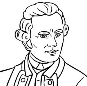 Tarihi Figürler boyama sayfası,  coloring page, James Cook, 