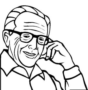 Tarihi Figürler boyama sayfası,  coloring page, Charles M Schulz, 