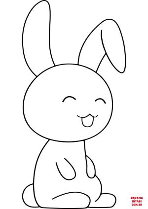 Tavşan boyama sayfası, Rabbits coloring page, , rabbits cute rabbit 