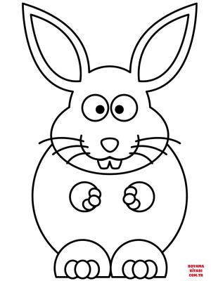 Tavşan boyama sayfası, Rabbits coloring page, , rabbits cartoon bunny 