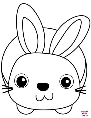 Tavşan boyama sayfası, Rabbits coloring page, , rabbits cute bunny 