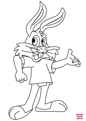 Tavşan boyama sayfası, Rabbits coloring page, , rabbits cartoon rabbit 