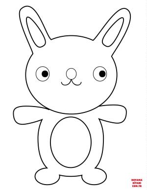 Tavşan boyama sayfası, Rabbits coloring page, , rabbits cartoon rabbit 