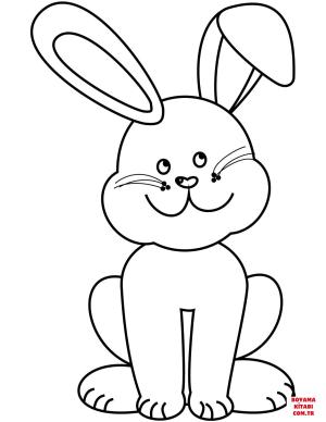 Tavşan boyama sayfası, Rabbits coloring page, , rabbits easter bunny 