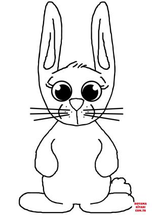 Tavşan boyama sayfası, Rabbits coloring page, , rabbits cute bunny 