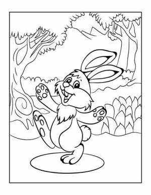 Tavşanlar boyama sayfası,  coloring page, Çocuklar İçin Ücretsiz Tavşan, 