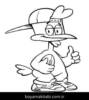 Tavuk boyama sayfası – eğlenceli etkinlik, el becerilerini geliştirir