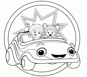 Team Umizoomi boyama sayfası,  coloring page, Team Umizoomi görseli, 