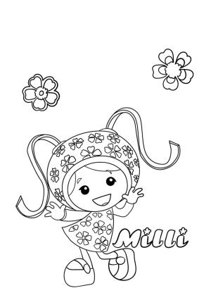 Team Umizoomi boyama sayfası,  coloring page, Milli, 