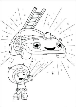 Team Umizoomi boyama sayfası,  coloring page, Geo ve Umicar, 