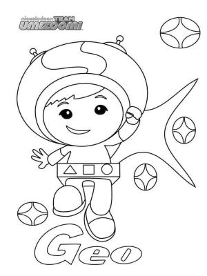 Team Umizoomi boyama sayfası,  coloring page, Umizoomi Geo, 