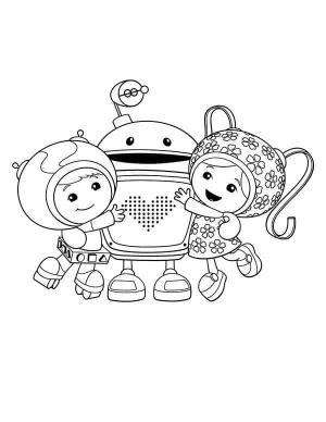 Team Umizoomi boyama sayfası,  coloring page, Team Umizoomi dan Karakter, 