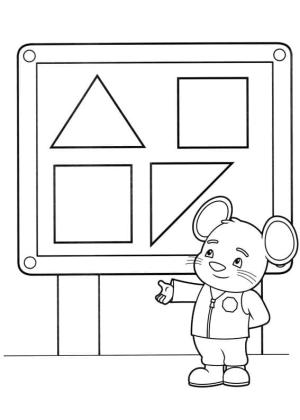 Team Umizoomi boyama sayfası,  coloring page, Umizoomi den DoorMouse, 