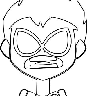 Teen Titans Go boyama sayfası,  coloring page, Robin’i kim kızdırdı, 