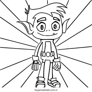 Teen Titans Go boyama sayfası – boyama etkinliği, çocuk aktivitesi