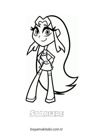 Teen Titans Go boyama sayfası – ücretsiz yazdır, boyama etkinliği