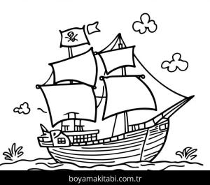 Tekne Boyama Sayfaları