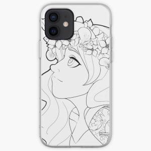 Telefon Kılıfı boyama sayfası,  coloring page, Kız Anime Telefon Kılıfı, 