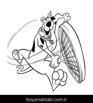 Tenis boyama sayfası – eğitici aktivite, yaratıcılık