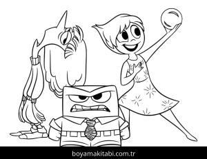 Ters Yüz 2 boyama sayfası – çocuk aktivitesi, PDF indir