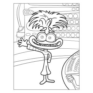 Ters Yüz 2 boyama sayfası,  coloring page, Kaygı itibaren Ters Yüz 2, 