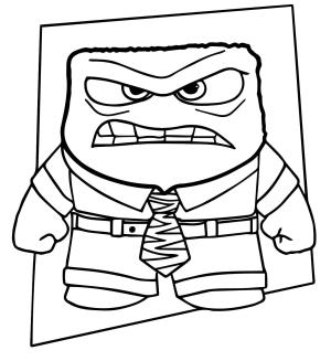 Ters Yüz 2 boyama sayfası,  coloring page, Ters Yüz 2 Anger, 