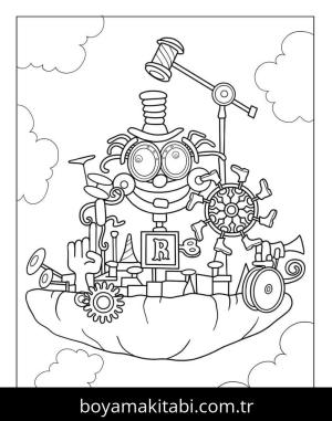 Ters Yüz 2 boyama sayfası – ücretsiz yazdır, boyama etkinliği