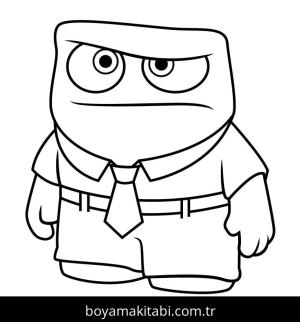 Ters Yüz boyama sayfası – çocuk aktivitesi, PDF indir