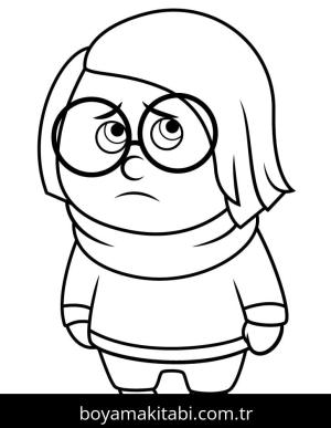 Ters Yüz boyama sayfası – boyama çalışması, yaratıcılığı geliştirir