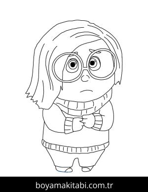 Ters Yüz boyama sayfası – boyama etkinliği, çocuk aktivitesi