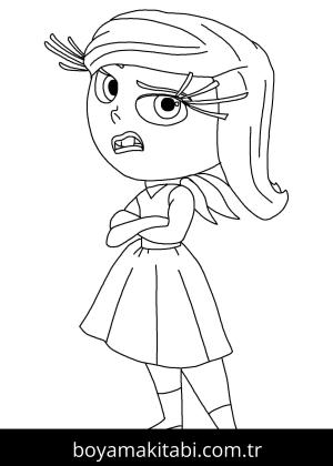 Ters Yüz boyama sayfası – evde etkinlik, ücretsiz yazdır