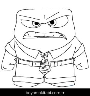 Ters Yüz boyama sayfası – evde etkinlik, ücretsiz yazdır