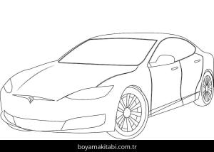 Tesla boyama sayfası – yaratıcılığı geliştirir, keyifli zaman