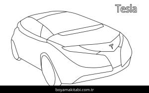 Tesla boyama sayfası – ücretsiz yazdır, boyama etkinliği