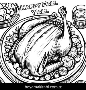 Thanksgiving boyama sayfası,  coloring page, , 