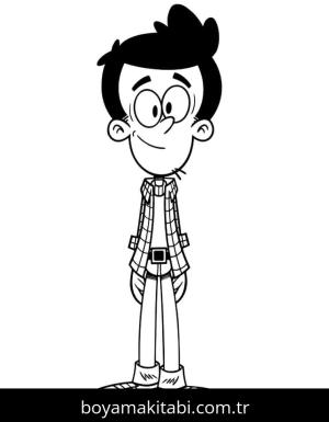 The Loud House boyama sayfası – evde etkinlik, ücretsiz yazdır