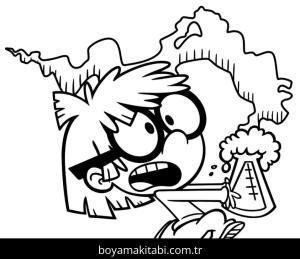 The Loud House boyama sayfası – boyama etkinliği, çocuk aktivitesi