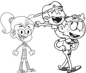 The Loud House boyama sayfası,  coloring page, The Loud House Ücretsiz Yazdırılabilir, 