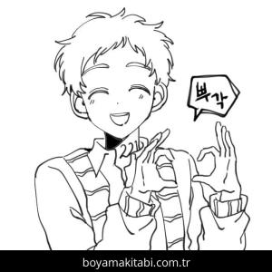 The Promised Neverland boyama sayfası – yaratıcılığı geliştirir, keyifli zaman