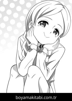 The Promised Neverland boyama sayfası – eğlenceli etkinlik, el becerilerini geliştirir