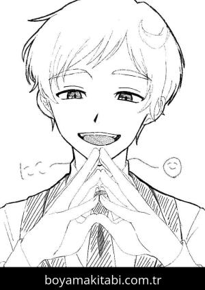 The Promised Neverland boyama sayfası – eğlenceli etkinlik, el becerilerini geliştirir