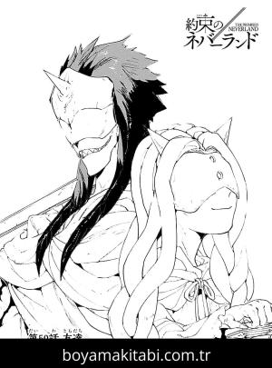 The Promised Neverland boyama sayfası – çocuklar için, çizgi film temalı