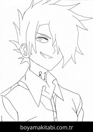 The Promised Neverland boyama sayfası – ücretsiz yazdır, boyama etkinliği
