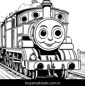 Thomas boyama sayfası,  coloring page, , 