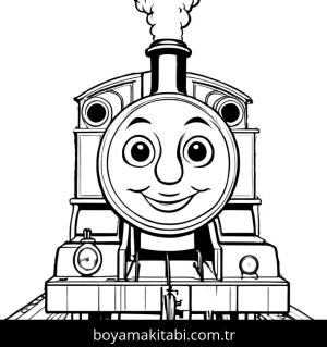 Thomas boyama sayfası,  coloring page, , 